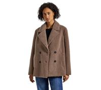 Street One 1005353 Veste Caban Teddy, Marron Rock, 48 Femmes