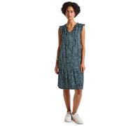STREET ONE 1408780 Robe Tunique à Motifs, Bleu foncé, 40 Femmes