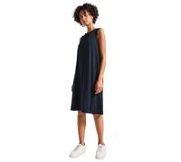 Street One 1408785 Robe sans Manches, Bleu foncé, 46 Femmes