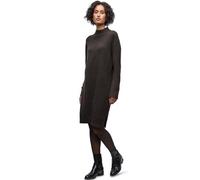 Street One 1409032 Robe midi en Tricot, Marron foncé chiné, 44 Femmes