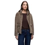 Street One 2005545 Veste en fausse fourrure, Teddy Brown, 52 femmes