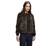 Street One 2115553 Fausse Fourrure Leo-Blouson, Marron (Teddy Brown), 48 Femme