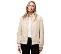 Street One 2117033 Veste Teddy avec détails, Beige, 48 Femmes