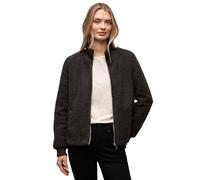 Street One 2117033 Veste Teddy avec détails, Marron Rustique, 48 Femmes