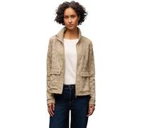 Street One 2117075 Veste Jacquard Leo, Beige sablé chiné, 42 Femmes