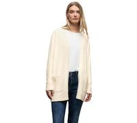 Street One 2515344 Cardigan Ouvert Cosy, Beige Doux, 36 Femme