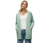 Street One 2515344 Cardigan Ouvert Cosy, Serene Green Mel, 42 Femme