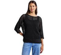 Street One 3015452 Pull texturé, Noir, 40 Femme