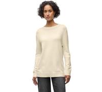 Street One 3015492 Pull avec Bord roulé, Beige Doux, 46 Femme