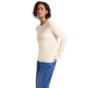 Street One 3015494 Pull texturé, Beige Doux, 36 Femme