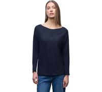 Street One 3015504 Pull Basique Dolman, Bleu foncé, 40 Femme