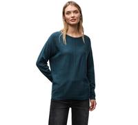 Street One 3015504 Pull Basique Dolman, Bleu Marin, 36 Femme