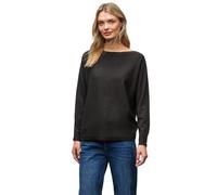Street One 3015504 Pull Basique Dolman, Marron Ultra Profond, 38 Femme
