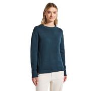 Street One 3015540 Pull à col Rond, Bleu Marin, 36 Femme