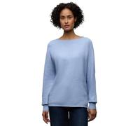 Street One 3015648 Pull Cosy Dolman, Frosted Blue Mel, 44 Femme