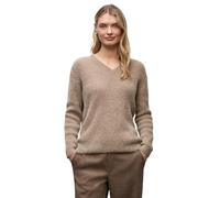 Street One 3015650 Pull Douillet à col en V, Mocha Glow, 42 Femme