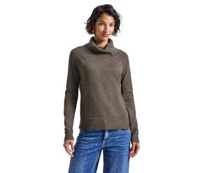 Street One 3015724 Pull à col Montant, Nomad Brown Mel, 44 Femme