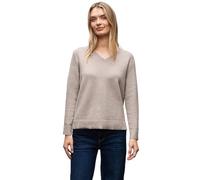 Street One 3015725 Pull Douillet à col en V, Grès Mocha Mel, 38 Femme