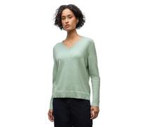 Street One 3015725 Pull Douillet à col en V, Serene Green Mel, 44 Femme