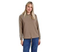 Street One 3015755 Sweat à Capuche à Rayures Gallon, Marron, 44 Femme
