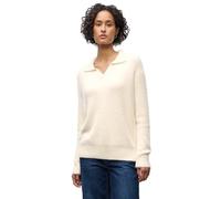 Street One 3016798 Pull en Fil à Plumes, Beige Doux, 40 Femme