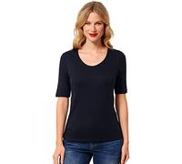 Street One 313104 Palmira T-Shirt Femme, Bleu (Deep Blue 11238), 38