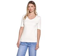 Street One 313104 Palmira T-Shirt Femme, Ecru (Off White 10108, 36