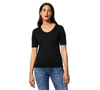 Street One 313104 Palmira T-Shirt Femme, Noir (Black 10001), 36