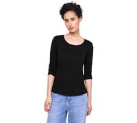 Street One Damen Style Pania T-Shirt, Schwarz Neu, 36