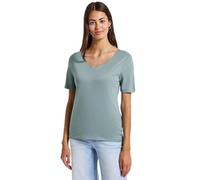 Street One 3227205 T-Shirt avec décolleté en cœur, Arona Blue, 42 Femmes