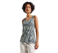 Street One 3227245 Haut Aspect Soie avec nœud, Arona Blue, 44 Femmes