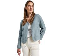 Street One 3227378 Veste en Peluche avec boutonnière, Arona Blue, 48 Femme