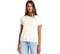 Street One 3227736 Chemise avec détails sur Les épaules, Ecru, 40 Femme