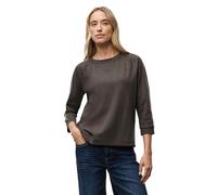 Street One 3228095 T-Shirt avec détails de Tapisserie, Rustic Brown Mel, 42 Femmes
