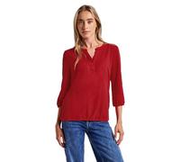 Street One 3228115 T-Shirt en Jersey avec col en épaule, Racing Red, 40 Femmes