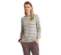 Street One 3228127 Maillot sous-Marin à Rayures, Marron écorce, 50 Femmes