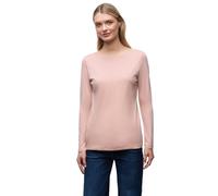 Street One 3228737 T-Shirt Basique à Manches Longues, Rose délavé, 40 Femme