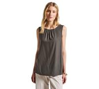 Street One 3411873 Haut Chemisier froncé, Marron Nomad, 42 Femmes