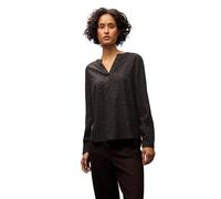 Street One 3412286 Chemise Leo à col Fendu, Darkest Marron, 36 Femmes