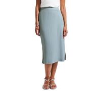 Street One 3610040 Jupe avec Structure côtelée, Arona Blue, 44W Femmes