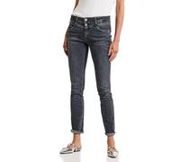 Street One 3715673 Jean Coupe décontractée, Gris foncé délavé, 32W / 30L Femmes