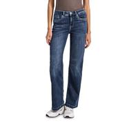 Street One 3715695 Jean à Jambes Larges, Mid Blue Soft Washed, 27W / 30L Femmes