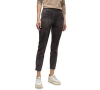Street One 3715974 Pantalon en Velours, Marron Ultra Profond, 44W / 28L Femme