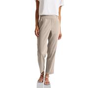 Street One 3716539 Pantalon à Rayures Gallon, Beige Matin, 34W / 28L Femmes