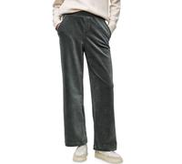 Street One 3716566 Pantalon Droit en Velours côtelé, Vert baume, 34W / 30L Femme