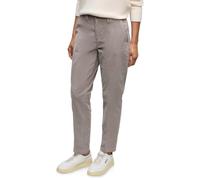 Street One 3716673 Chino en Velours Doux, Gris Cendre, 42W / 30L Femmes