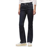 Street One 3716708 Jean Bootcut Rinsed, Bleu foncé délavé, 26W / 32L Femmes