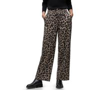 Street One 3717025 Pantalon Leg Leo à Jambes Larges, Silk Brown, 44W / 30L Femmes