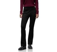 Street One 3717155 Bootcut Pantalon structurel, Noir, 40W x 30L Femmes