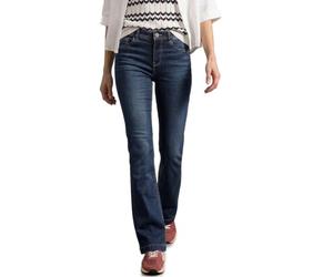 Street One 3818274 - Jean Taille Haute Coupe Bootcut Coupe Slim - Jeans - Femme